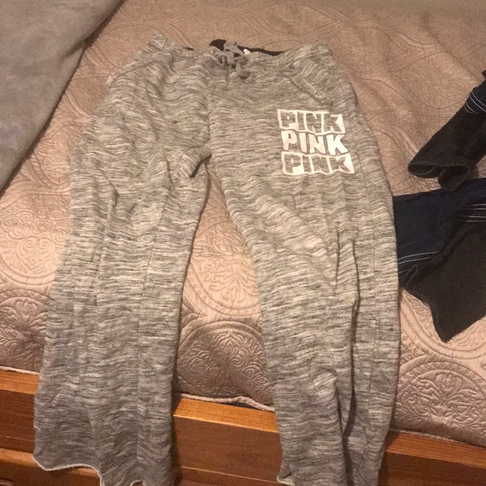 Pink comfortable sweatpants